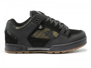 Botas DVS MILITIA Hombre Negras Camuflaje España | JV61-802