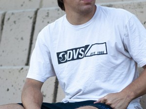 Ropa DVS EST 95 TEE Hombre Blancas Negras España | HO27-571