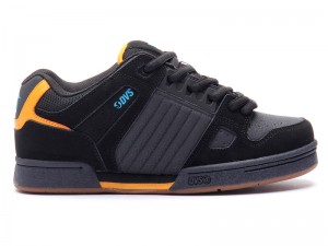 Zapatillas Skate DVS CELSIUS Hombre Negras Naranjas Azules España | MA26-267