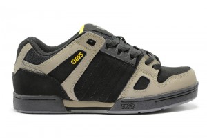 Zapatillas Skate DVS CELSIUS Hombre Negras Amarillo España | QT00-686