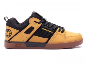 Zapatillas Skate DVS COMANCHE 2.0+ Hombre Amarillo Negras España | DE53-075