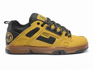 Zapatillas Skate DVS COMANCHE Hombre Amarillo Negras España | AP83-997