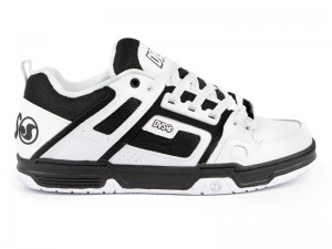 Zapatillas Skate DVS COMANCHE Hombre Blancas Negras Blancas España | JA57-590