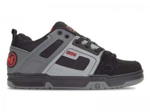 Zapatillas Skate DVS COMANCHE Hombre Negras Rojas España | WC46-254