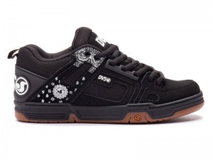 Zapatillas Skate DVS COMANCHE Hombre Negras Blancas España | RL63-974