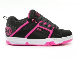 Zapatillas Skate DVS COMANCHE Mujer Negras Rosas Blancas España | OH33-708