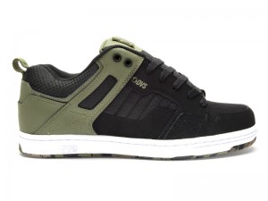 Zapatillas Skate DVS ENDURO 125 Hombre Verde Oliva Negras Blancas España | SK84-719