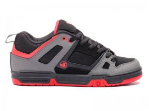 Zapatillas Skate DVS GAMBOL Hombre Negras Rojas España | HU36-219