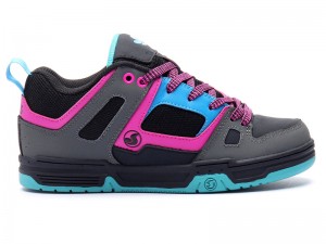 Zapatillas Skate DVS GAMBOL Mujer Negras Moradas España | JM43-428