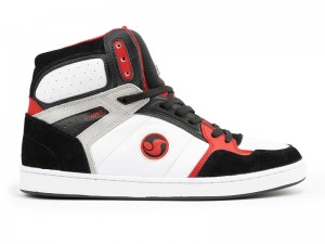 Zapatillas Skate DVS HONCHO Hombre Blancas Negras Rojas España | PK19-848