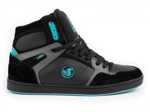 Zapatillas Skate DVS HONCHO Hombre Negras Turquesa España | WQ19-700